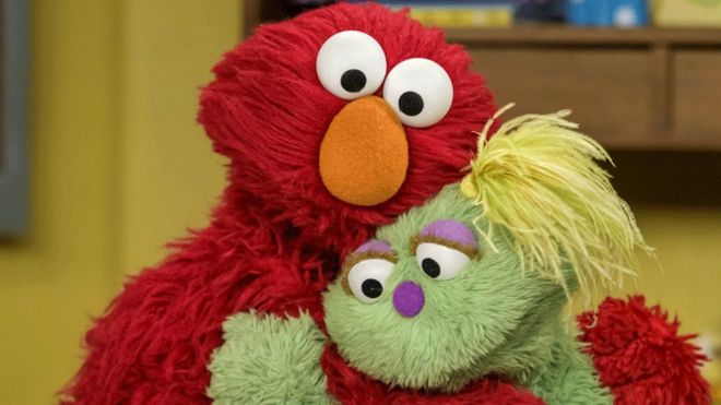 Elmo And Karli Sesame Street