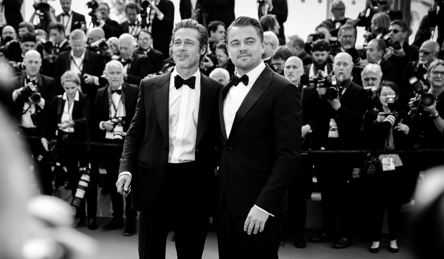 Leonardo DiCaprio & Brad Pitt at Cannes Film Festival Premiere of Quentin Tarantino's Once Upon A Time In Hollywood