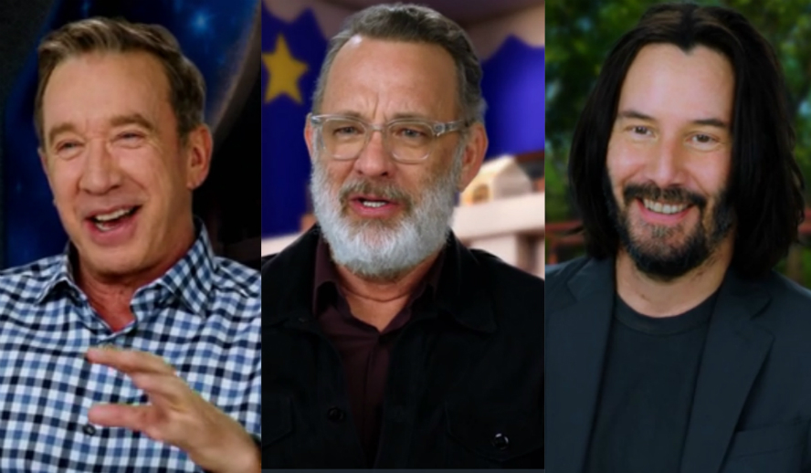 Hollywood Insider's Reaction From Stars on Making of Toy Story 4 Tom Hanks, Tim Allen, Keanu Reeves Disney Pixar