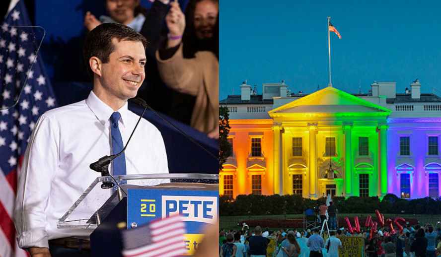 Hollywood Insider Acceptance and celebration of an LGBTQ Gay Lesbian President and President Pete Buttigieg Mayor
