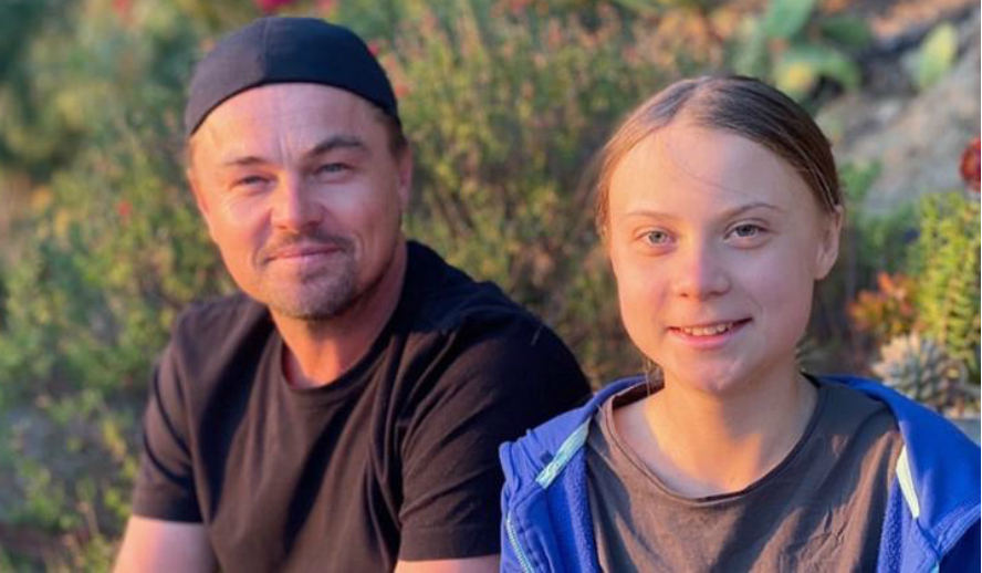 Hollywood Insider's Messages From America - Climate Change Is An Urgent Serious Issue? Leonardo DiCaprio And Greta Thunberg