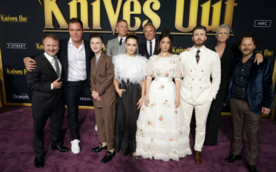 Watch: Reaction From Stars on ‘Knives Out’ & Premiere With Chris Evans, Daniel Craig, Jamie Lee Curtis, Director Rian Johnson & Others