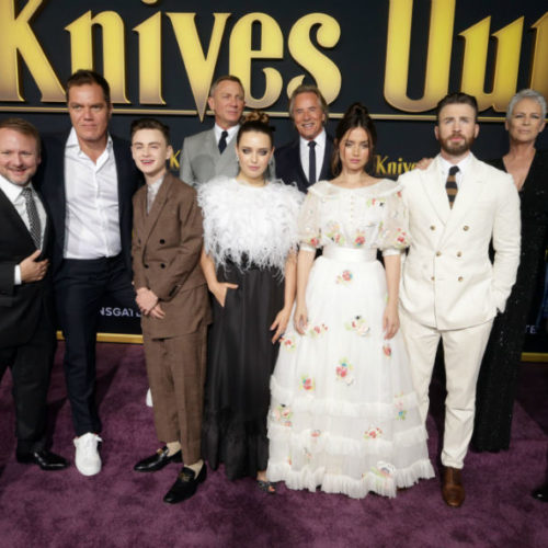 Watch: Reaction From Stars on ‘Knives Out’ & Premiere With Chris Evans, Daniel Craig, Jamie Lee Curtis, Director Rian Johnson & Others