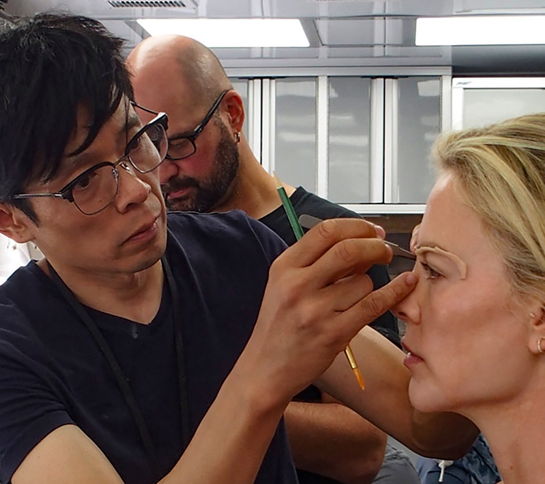 Hollywood Insider Behind The Scenes of Bombshell Makeup & Hair Kazu Hiro, Charlize Theron, Oscars, Golden Globes, Lionsgate