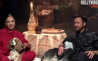 Video: ‘Reactions From Stars’ With Tessa Thompson, Justin Theroux, Janelle Monae & Team on ‘Lady & The Tramp’
