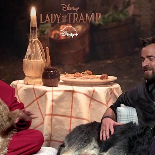 Video: ‘Reactions From Stars’ With Tessa Thompson, Justin Theroux, Janelle Monae & Team on ‘Lady & The Tramp’