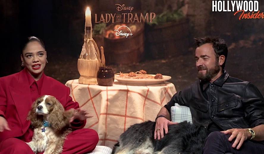 Hollywood Insider Reactions From Stars, Lady & The Tramp, Tessa Thompson, Justin Theroux, Janelle Monae, Disney