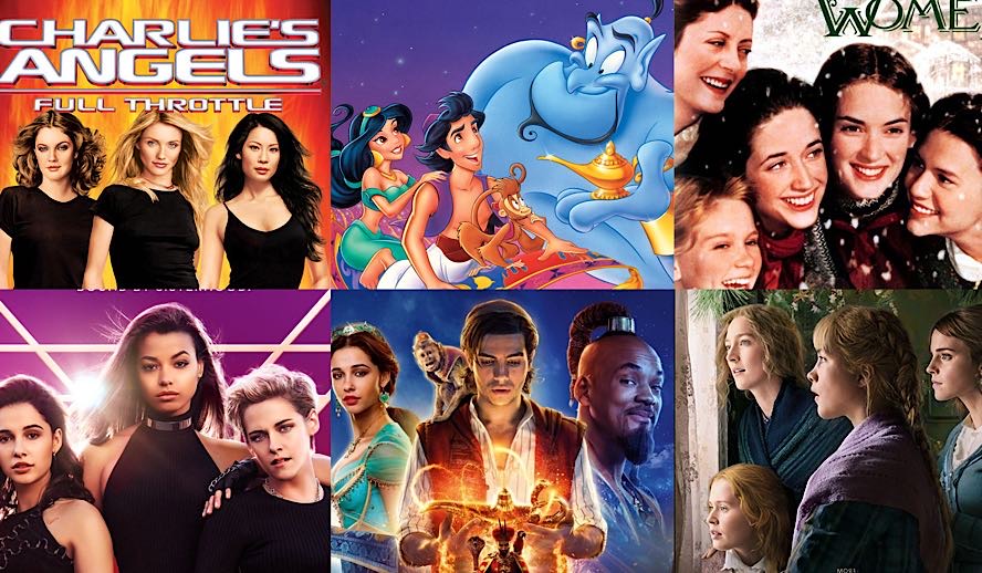 Hollywood Insider Remakes Aladdin, Little Women, Charlie’s Angels