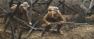 Hollywood Insider Review 1917 Sam Mendes, George MacKay, Dean-Charles Chapman, Richard Madden, Mark Strong, Oscars, Golden Globes