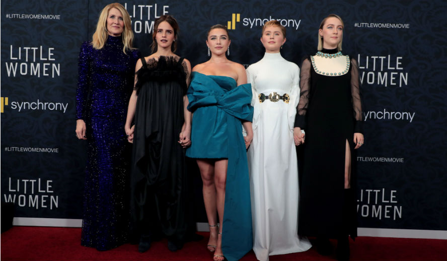 Hollywood Insider's Rendezvous At The Premiere & Reactions on Little Women With Timothee Chalamet Saoirse Ronan Emma Watson Laura Dern Meryl Streep Louis Garrel