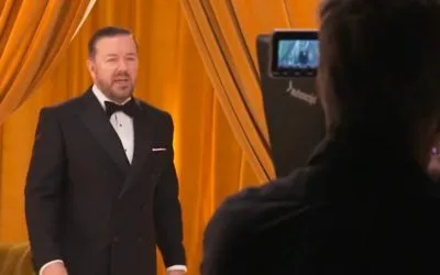 Video: Come Behind The Scenes of Golden Globes 2020 With Ricky Gervais