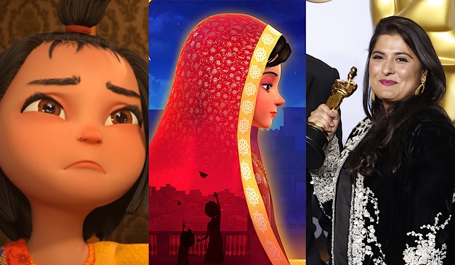 Hollywood Insider Feature, Sitara Lets Girls Dream, Sharmeen Obaid Chinoy, Pakistan, Child Brides, Girls Education, Oscars, Netflix, Animation