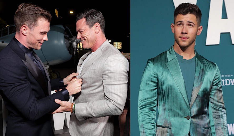 Hollywood Insider Midway Premiere Luke Evans, Ed Skrein, Nick Jonas