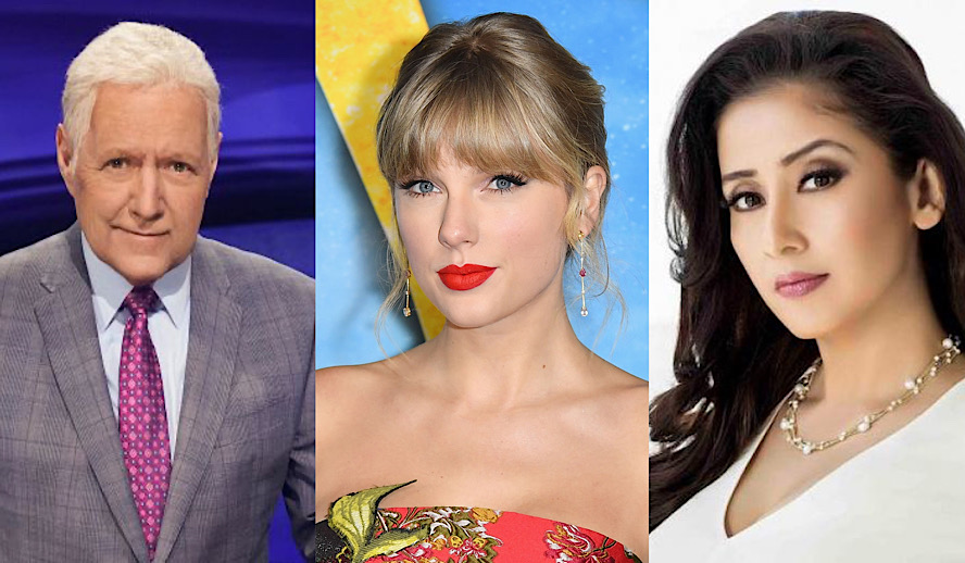 Hollywood Insider Feature Taylor Swift, Alex Trebek, Manisha Koirala