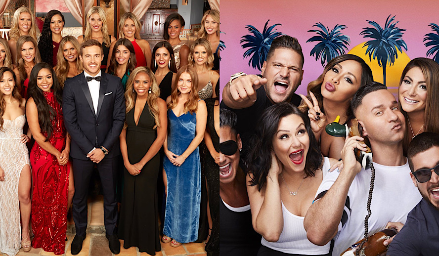 Hollywood Insider Reality TV Stereotypes The Bachelor, Jersey Shore, The Apprentice