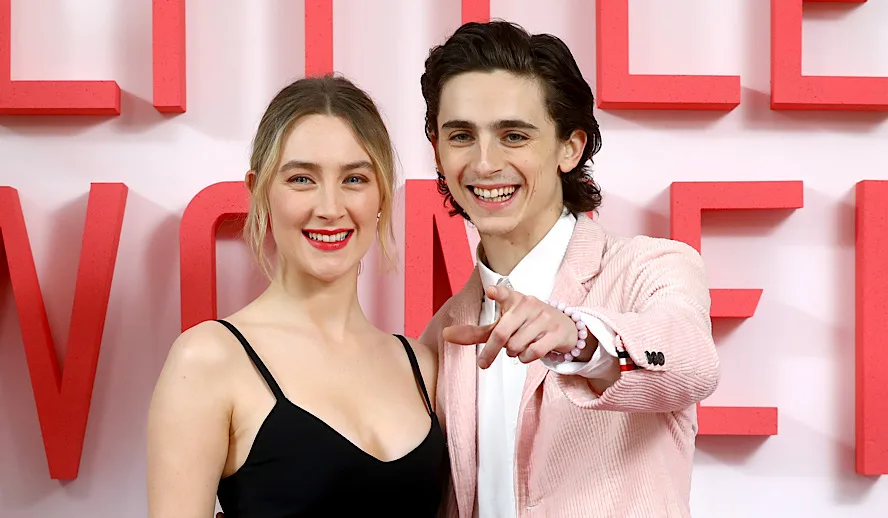 Hollywood Insider Powerhouse Duo Timothée Chalamet and Saoirse Ronan, Little Women