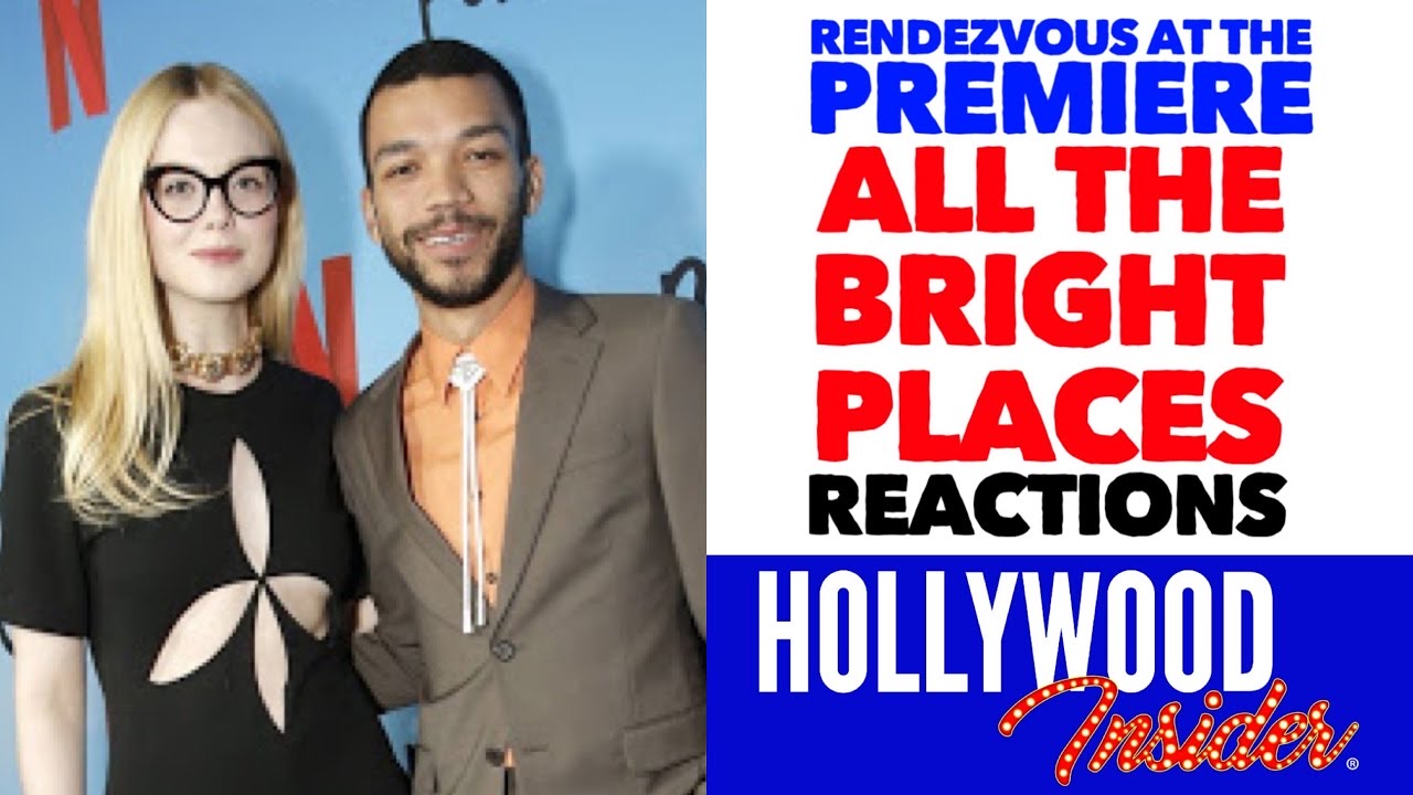 Hollywood Insider Premiere All The Bright Places Elle Fanning, Justice Smith