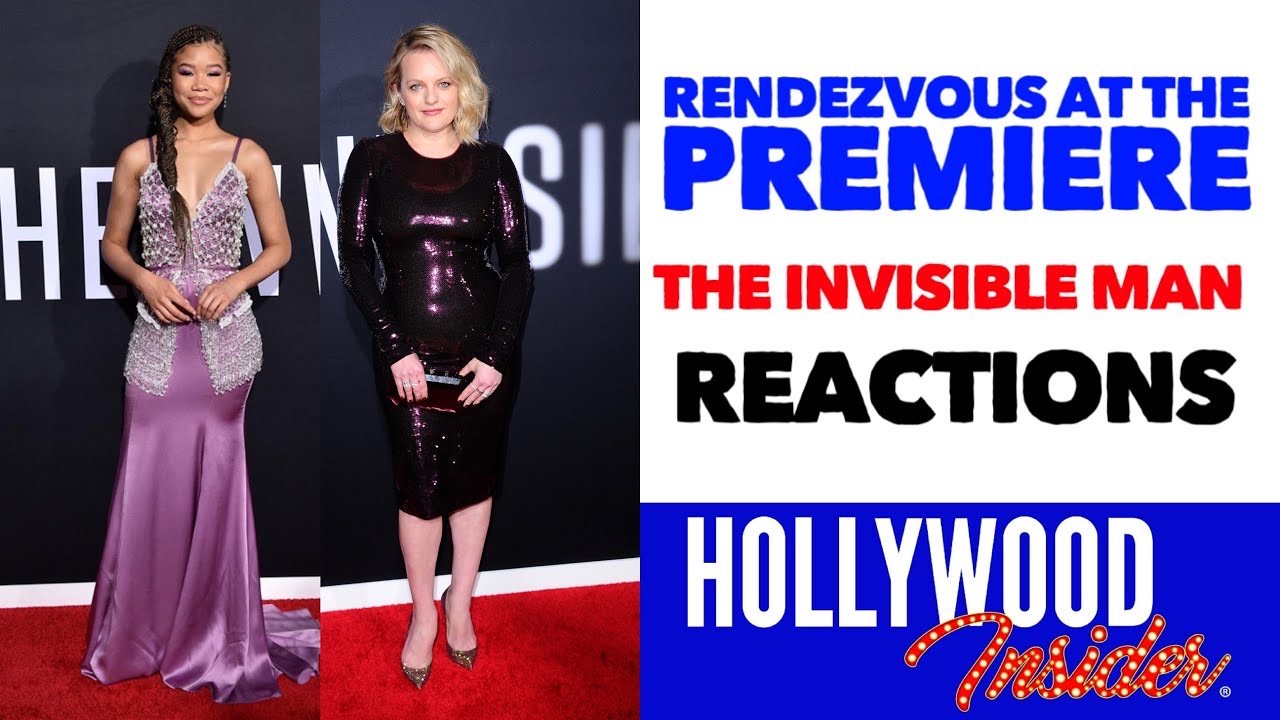 Hollywood Insider Premiere The Invisible Man Elisabeth Moss, Storm Reid