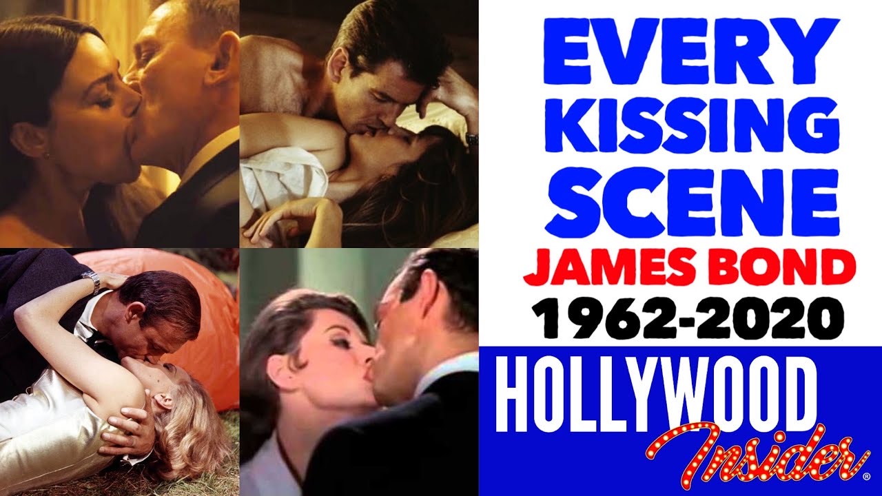 Hollywood Insider James Bond Kissing Scenes, Daniel Craig, Halle Berry, Lea Seydoux