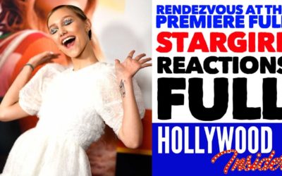 Rendezvous At The Premiere of STARGIRL Disney+ Reactions Grace VanderWaal, Jerry Spinelli