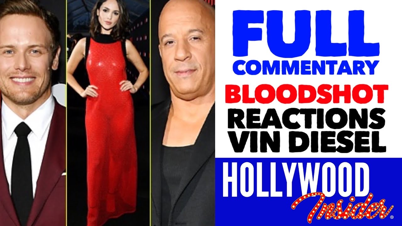 Hollywood Insider Video Series Bloodshot Premiere, Vin Diesel