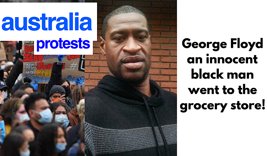 Hollywood Insider Black Lives Matter Protests Global Movement, George Floyd, Australia Protests