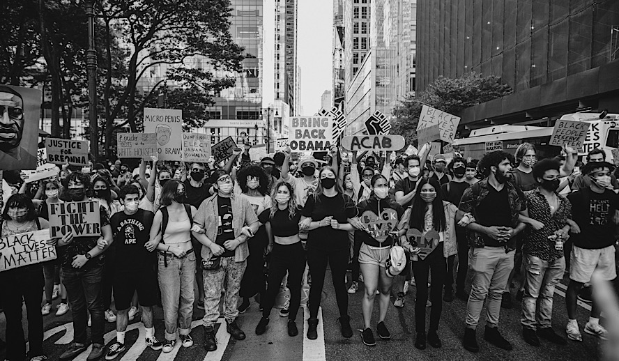 Hollywood Insider Black Lives Matter Protests NY, Justin Aharoni, Elijah McClain