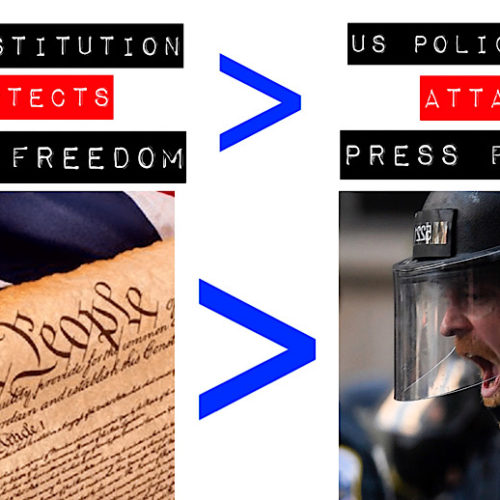 No Press Freedom in USA Anymore, Police Attacks/Arrests Journalists