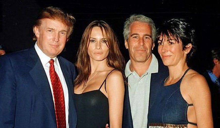 Hollywood Insider Netflix Jeffrey Epstein Filthy Rich, Ghislaine Maxwell and their close friends USA President Donald Trump, Melania Trump