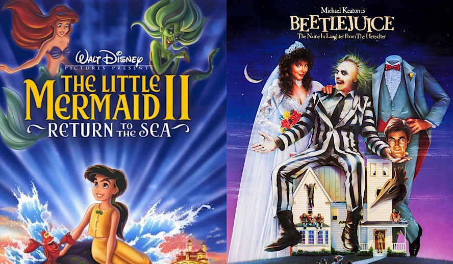 Hollywood Insider The Little Mermaid, Beetlejuice, Classics Sequel