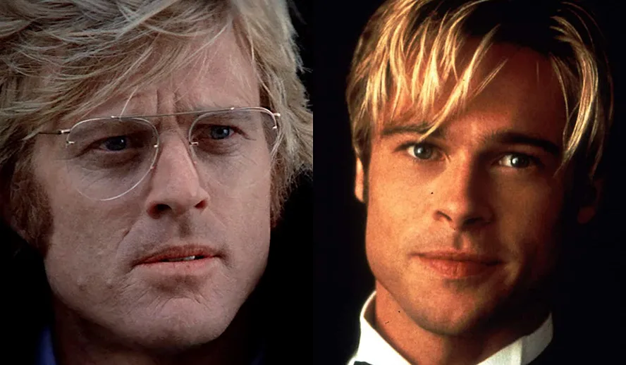 Hollywood Insider Brad Pitt and Robert Redford Comparisons