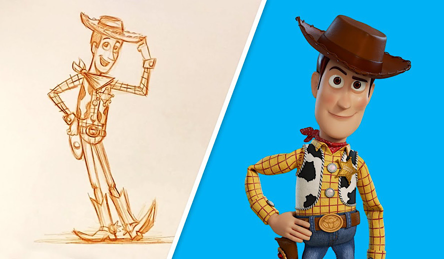 Hollywood Insider Pixar Drawing Tutorial, Toy Story Movies