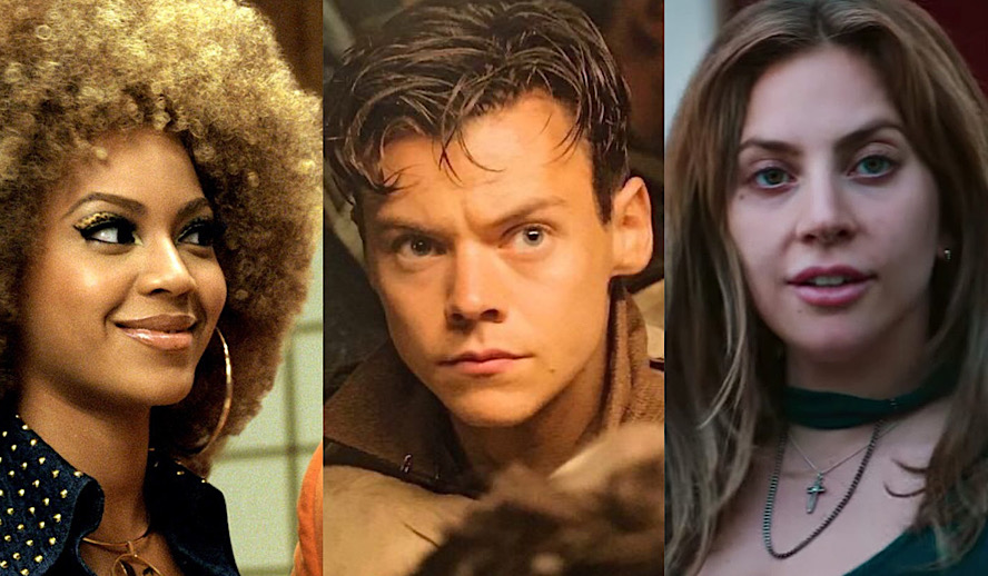 Hollywood Insider Singers as Actors, Beyonce, Harry Styles, Lady Gaga