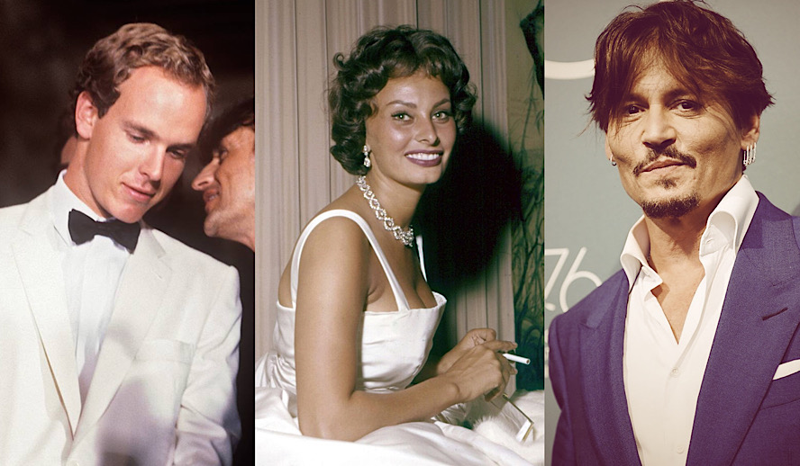 Hollywood Insider Venice Film Festival, Prince Albert of Monaco, Sophia Loren, Johnny Depp