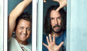 Hollywood Insider Bill And Ted Face The Music, Keanu Reeves, Alex Winter