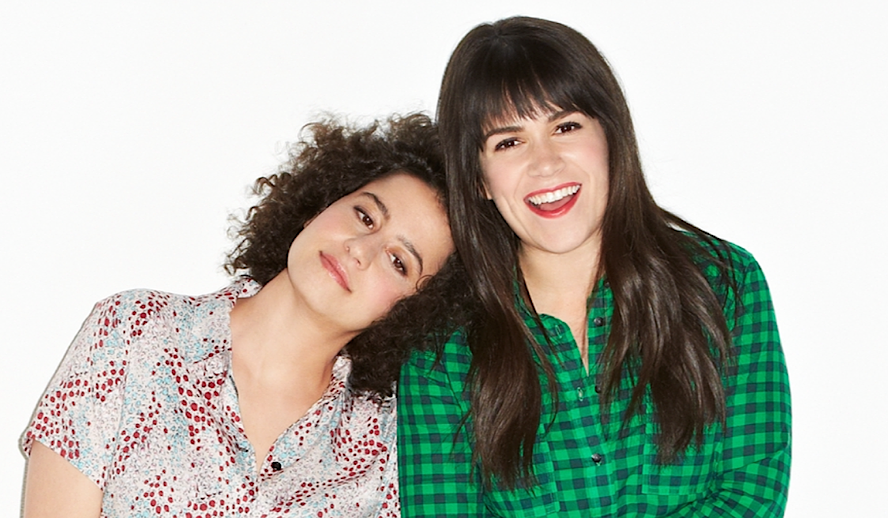 Hollywood Insider Gals of Broad City, Illana Glazer, Abbi Jacobson