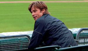 Hollywood Insider Moneyball Review, Brad Pitt, Baseball, Sports Film