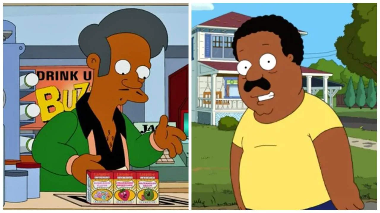 Hollywood Insider The Simpsons, Family Guy, Non-White Characters