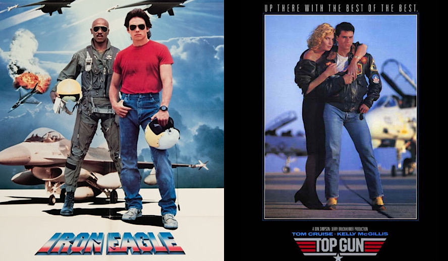 Hollywood Insider Top Gun, Iron Eagle, Hollywood Plagiarism