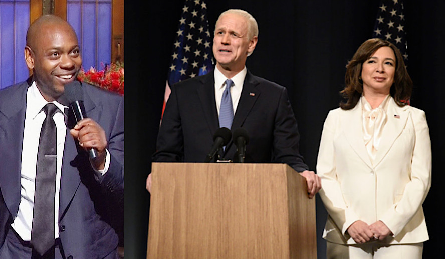 Hollywood Insider Saturday Night Live Post-Election President Joe Biden, Dave Chappelle