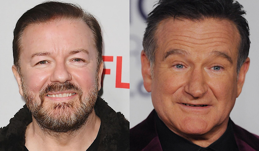 Hollywood Insider Britain to America Comedy Differences, Ricky Gervais, Robin Williams