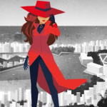 Hollywood Insider Carmen Sandiego Review, Netflix Animation, Gina Rodriguez