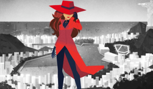 Hollywood Insider Carmen Sandiego Review, Netflix Animation, Gina Rodriguez