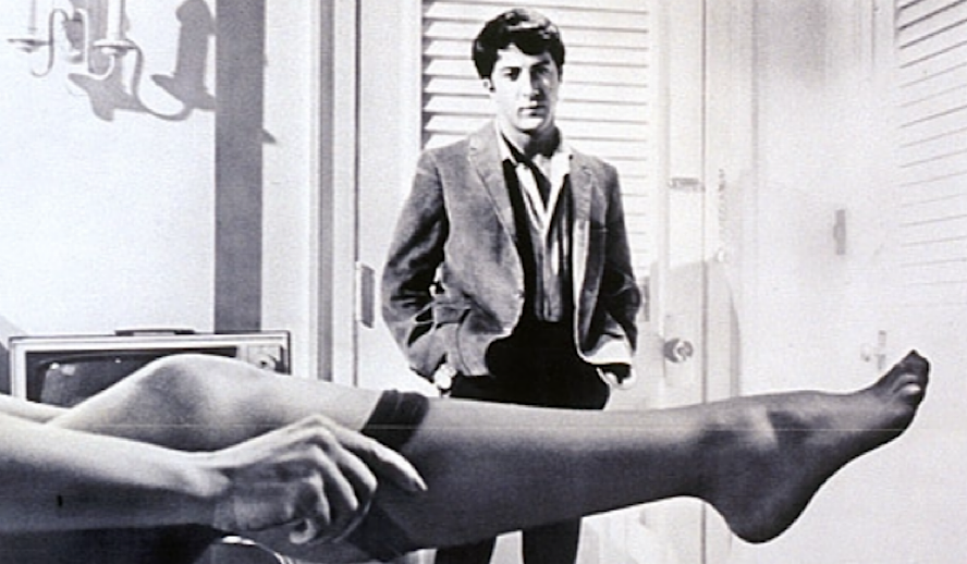 Hollywood Insider Dark Academia, The Graduate, Dustin Hoffman