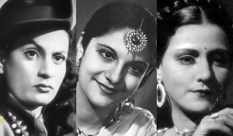 Hollywood Insider Jewish Bollywood Actresses, Nadira, Pramila, Sulochana