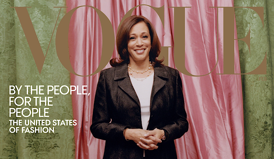 Hollywood Insider Kamala Harris Vogue Cover