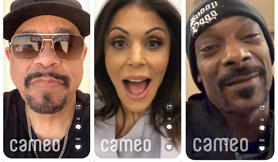 Hollywood Insider Cameo Celebrity Social Media Platforms Hollywood Insider Cameo Celebrity Social Media Platforms