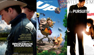 Hollywood Insider 10 Must-Watch Tearjerker Movies, Brokeback Mountain, Up, The Pursuit of Happyness