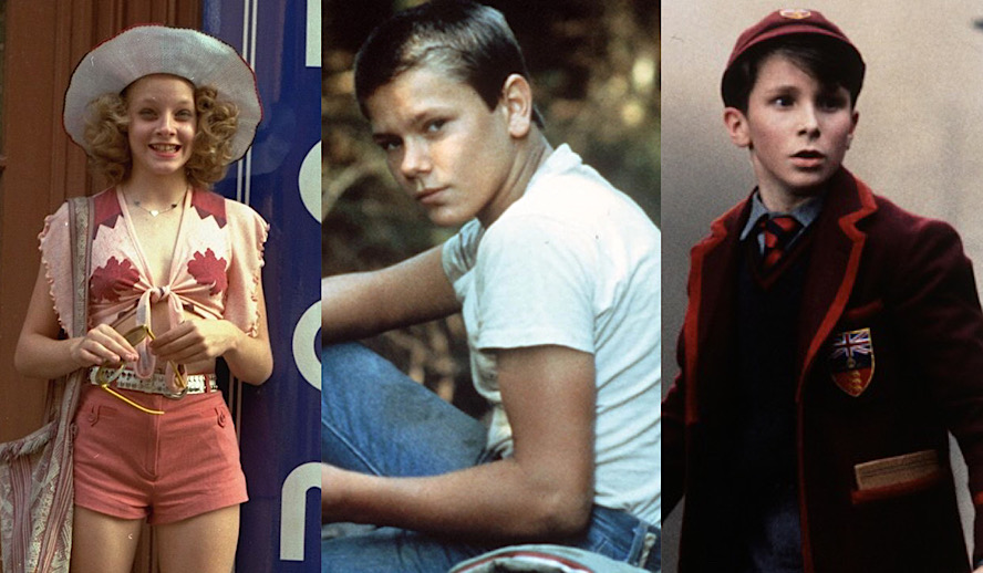 Hollywood Insider Best Performances from Young Actors, Jodie Foster, River Phoenix, Christian Bale