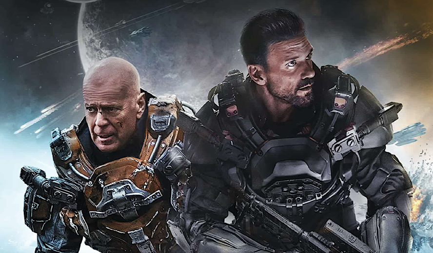 Hollywood Insider Cosmic Sin, Bruce Willis, Frank Grillo Hollywood Insider Cosmic Sin, Bruce Willis, Frank Grillo